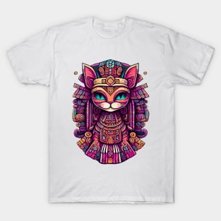 Cat in mayan style T-Shirt